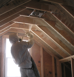  MD attic spray foam insulation